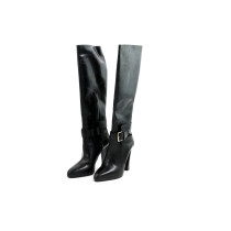 Hermes Stivali Pelle Nera