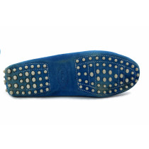 Mocassin en Daim Bleu Tod's