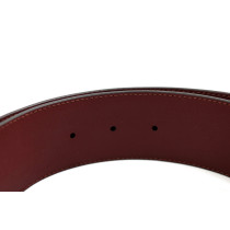 Gucci Cintura Pelle Lucida Bordeaux