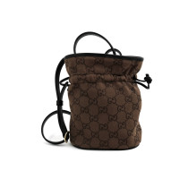 Gucci Secchiello Tela Marrone