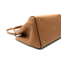 Valentino Double Handle Medium Pelle Cuoio