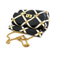 Valentino Roman Stud Pelle Nera e Bianca