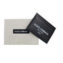 Dolce & Gabbana Portacarte Pelle di Vitello Nera