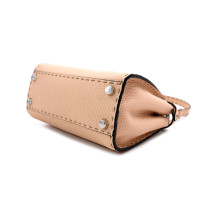 Fendi Peekaboo Mini Selleria Cuir Rose