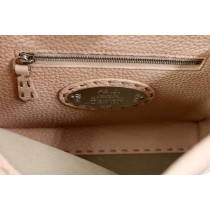 Fendi Peekaboo Mini Selleria Cuir Rose
