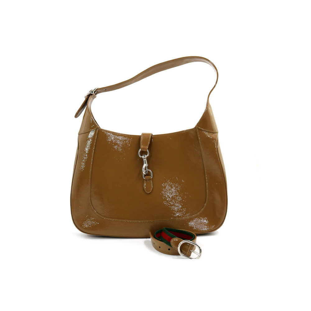 Gucci Jackie Pelle Marrone