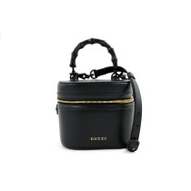 Gucci Vanity Bamboo Pelle Nera