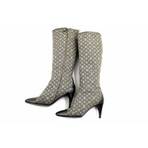 Louis Vuitton Stivali Tessuto Grigio