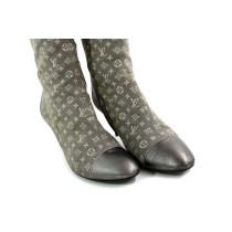 Louis Vuitton Stivali Tessuto Grigio