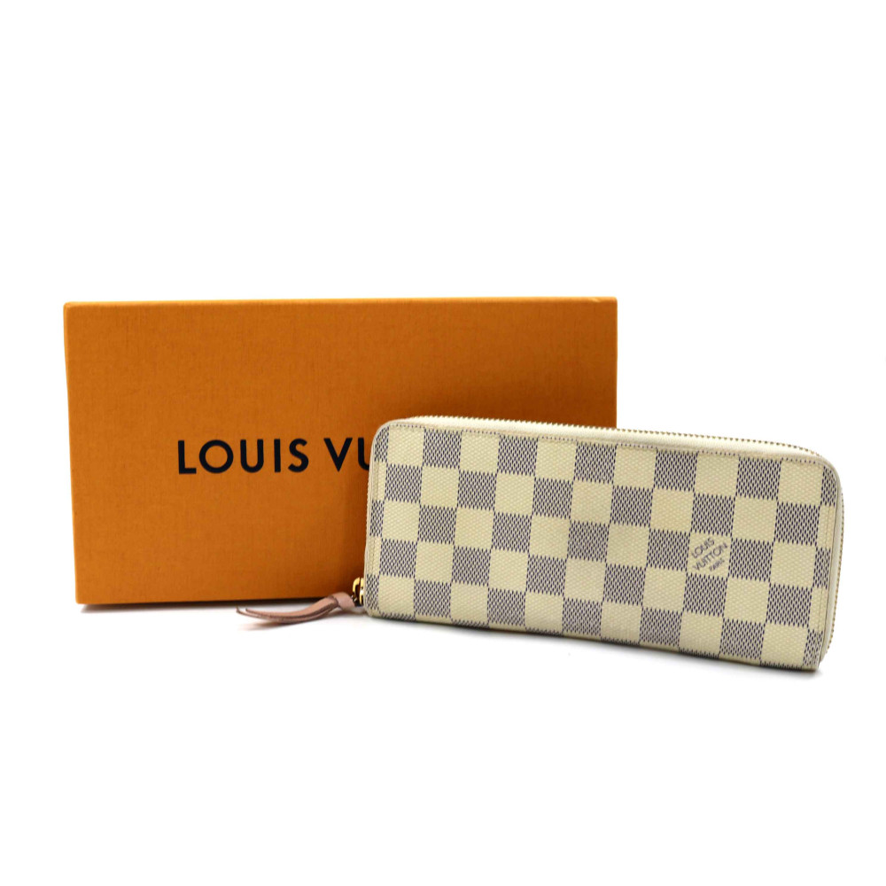Louis Vuitton Portafoglio Clemence Damier Azur