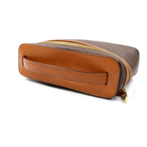 Celine Vanity Bag Vintage Macadam Tela Marrone