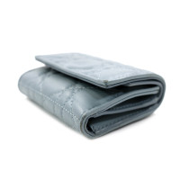 Dior Portafoglio Lady Lotus Pelle Celeste