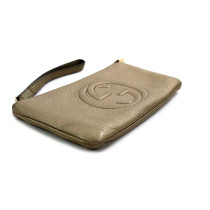 Gucci Pochette Soho Pelle Martellata Bronzo
