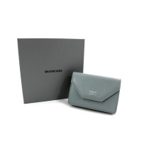 Balenciaga Portafoglio Pelle Grigia
