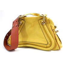 Chloe Shopping Pelle Gialla e Rosa