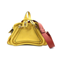 Chloe Shopping Pelle Gialla e Rosa