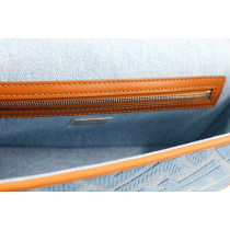 Fendi Baguette Denim Azzurro