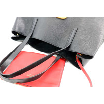 Valentino Shopping Pelle Nera