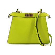 Fendi Peekaboo Pelle Verde Lime