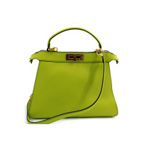 Fendi Peekaboo Pelle Verde Lime