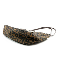 Fendi Shopping Tela Marrone