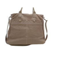 Hogan Shopping Bag Pelle Beige