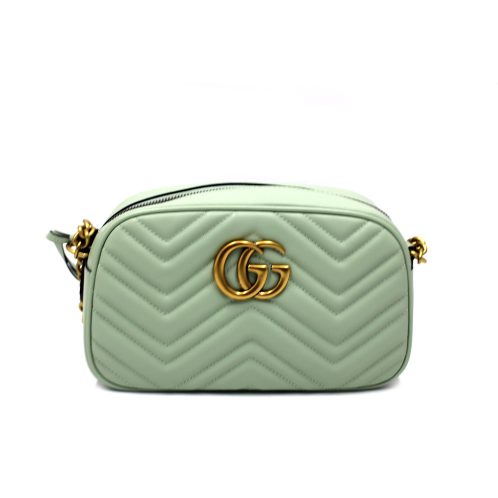 Gucci Marmont Pelle Verde Menta