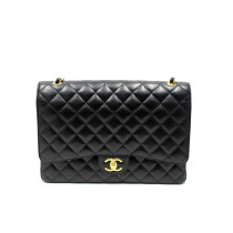 Chanel Maxi Jumbo Pelle Caviar Nera