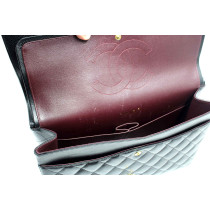 Chanel Maxi Jumbo Pelle Caviar Nera