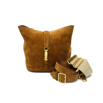 Gucci Secchiello Suede Cuoio