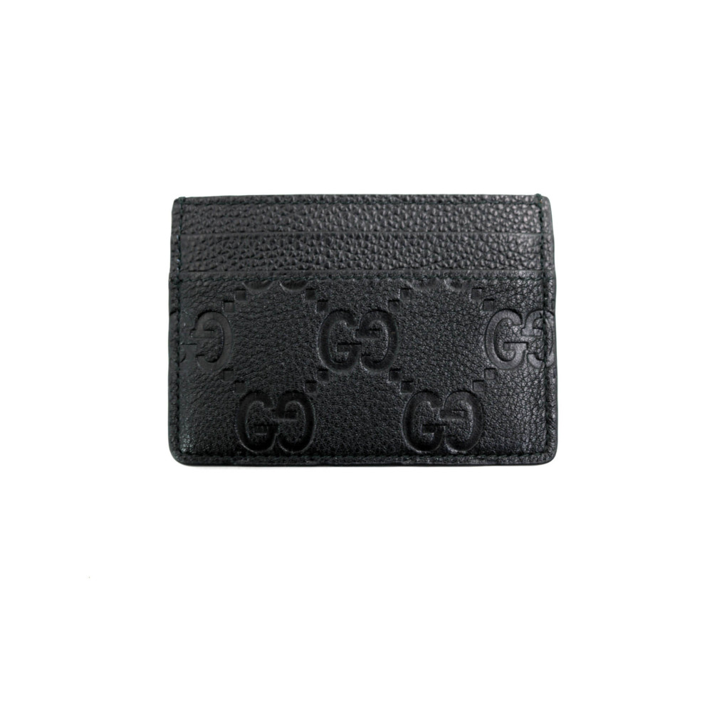 Gucci Portacarte Pelle Nera
