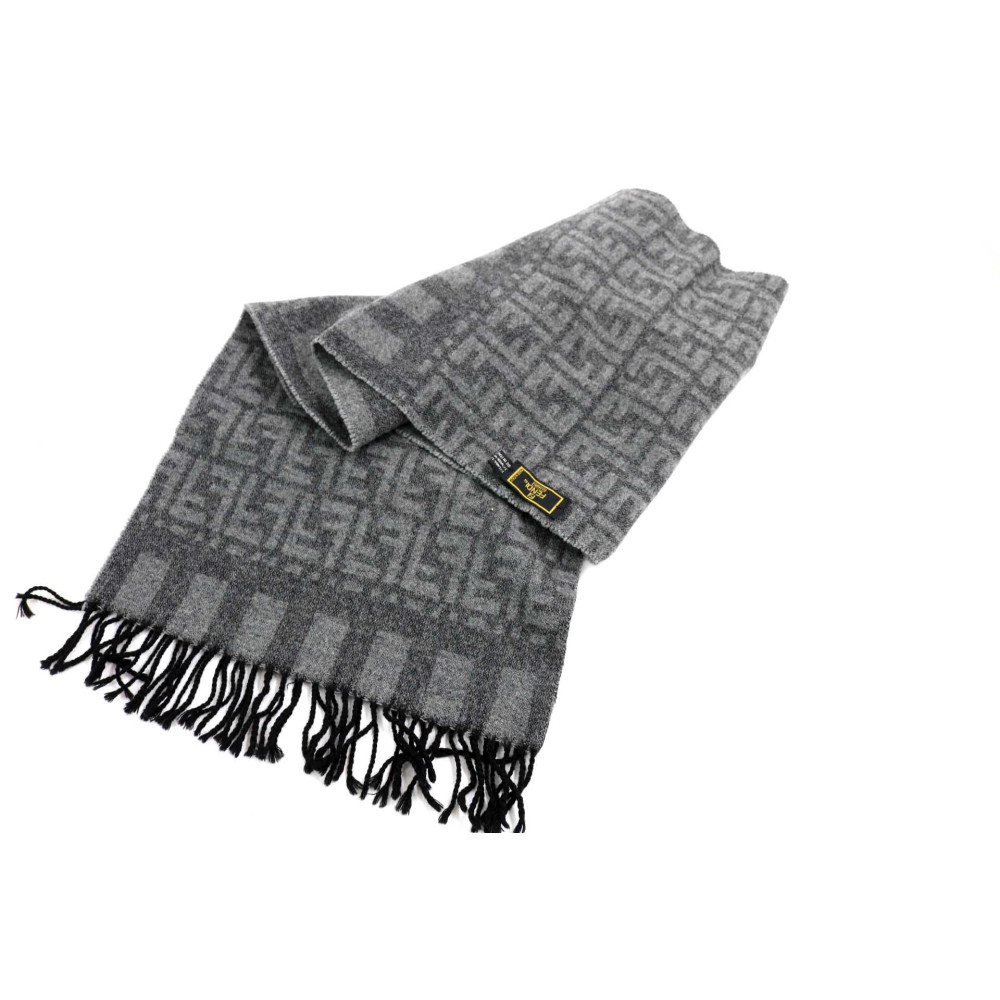 Fendi Sciarpa Lana Grigia