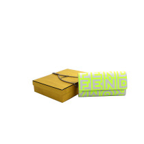 Fendi Woc By Marc Jacobs Pelle Bianco e Giallo Fluo