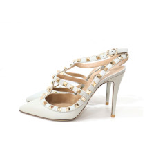 Valentino Escarpins Gris Clair