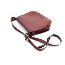 Cartier Tracolla Vintage Pelle Bordeaux