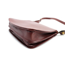 Cartier Tracolla Vintage Pelle Bordeaux