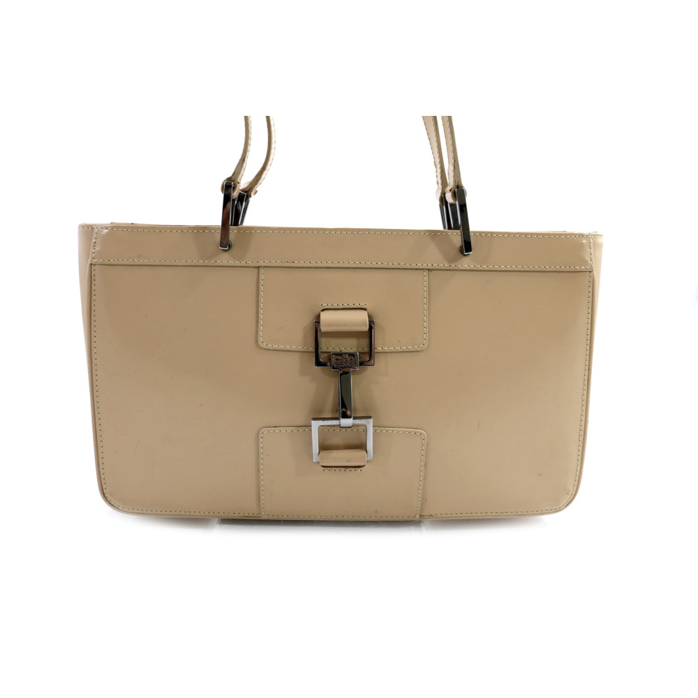 Gucci Shopping Vernis Beige