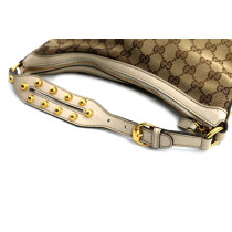 Gucci Hobo Half Moon GG Beige