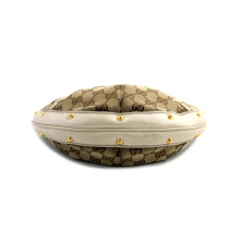 Gucci Hobo Half Moon GG Beige