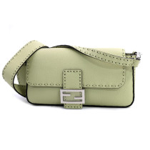 Fendi Baguette Selleria Pelle Salvia
