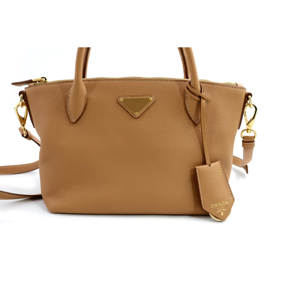 Prada Galleria Pelle Martellata Cipria
