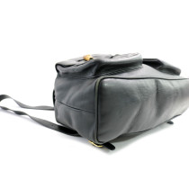 Gucci Zaino Bamboo Pelle Nera