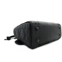 Dior Lady Dior Mini Pelle Nera