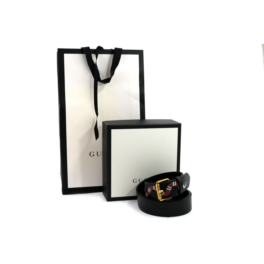 Gucci Cintura Pelle Nera