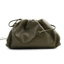 Bottega Veneta Pouch Mini Pelle Verde Oliva
