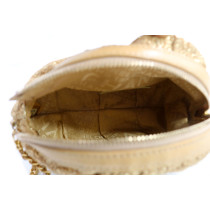 Chanel Pochette Tessuto Oro