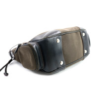 Prada Shopping Tela Marrone