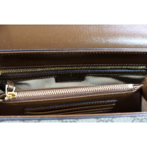 Gucci Horsebit 1955 Media Top Handle Bag GG Beige