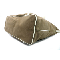 Prada Shopping Tela Jaquard Beige