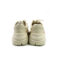 Gucci Sneaker Rhyton Pelle Panna